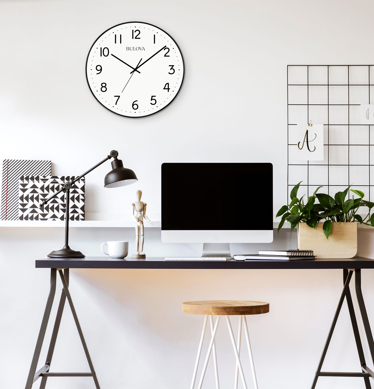 C4832 - Office Mate by Bulova Clocks